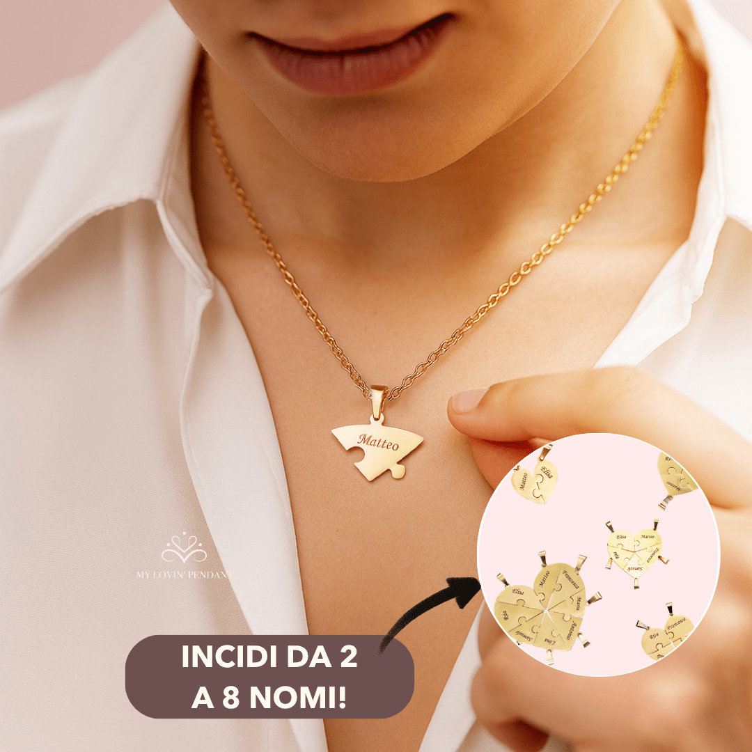 Collana Puzzle Cuore - My Lovin'® - My Lovin' Pendant®