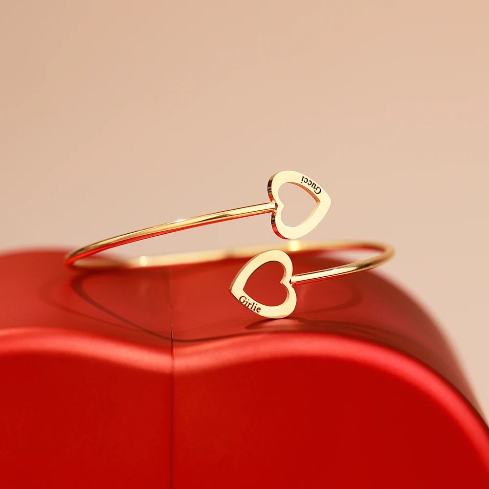 Bracciale con cuori personalizzati - My Lovin'® - My Lovin' Pendant®