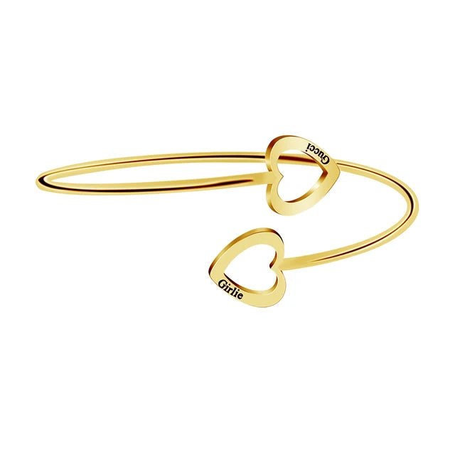 Bracciale con cuori personalizzati - My Lovin'® - My Lovin' Pendant®