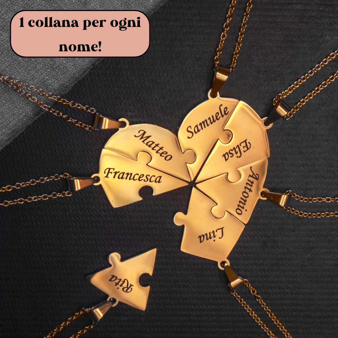 Collana Puzzle Cuore - My Lovin'® - My Lovin' Pendant®