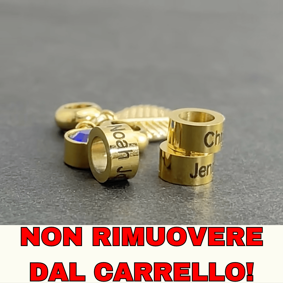 +2 Anellini personalizzati (+5€) - My Lovin' Pendant®