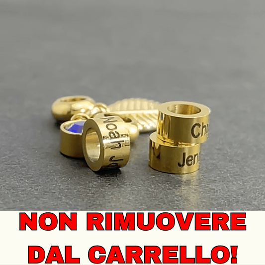 +3 Anellini personalizzati (+7,50€) - My Lovin' Pendant®