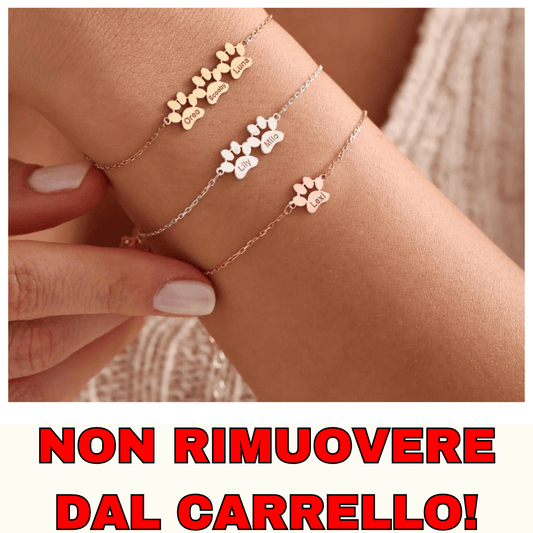 4 zampette personalizzate (+9€) - My Lovin' Pendant®