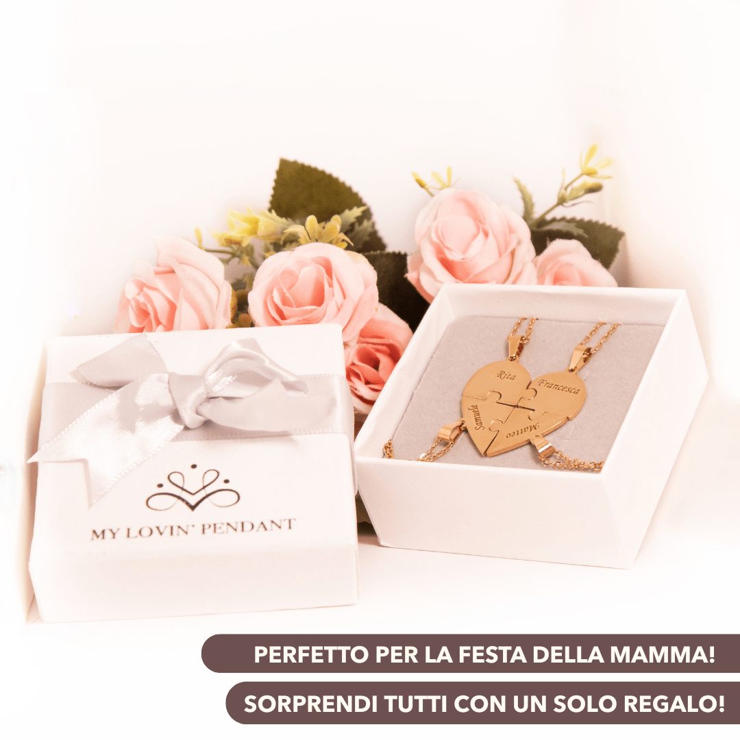 Collana Puzzle Cuore - My Lovin'® - My Lovin' Pendant®